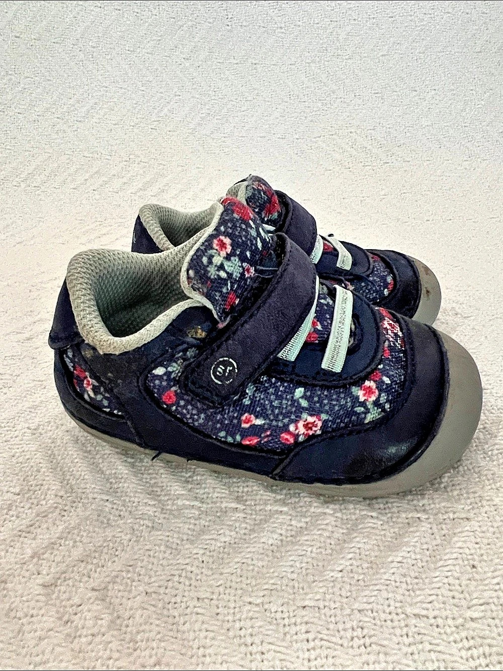 Stride Rite SM Jazzy Floral Sneakers Girls US 4.5W